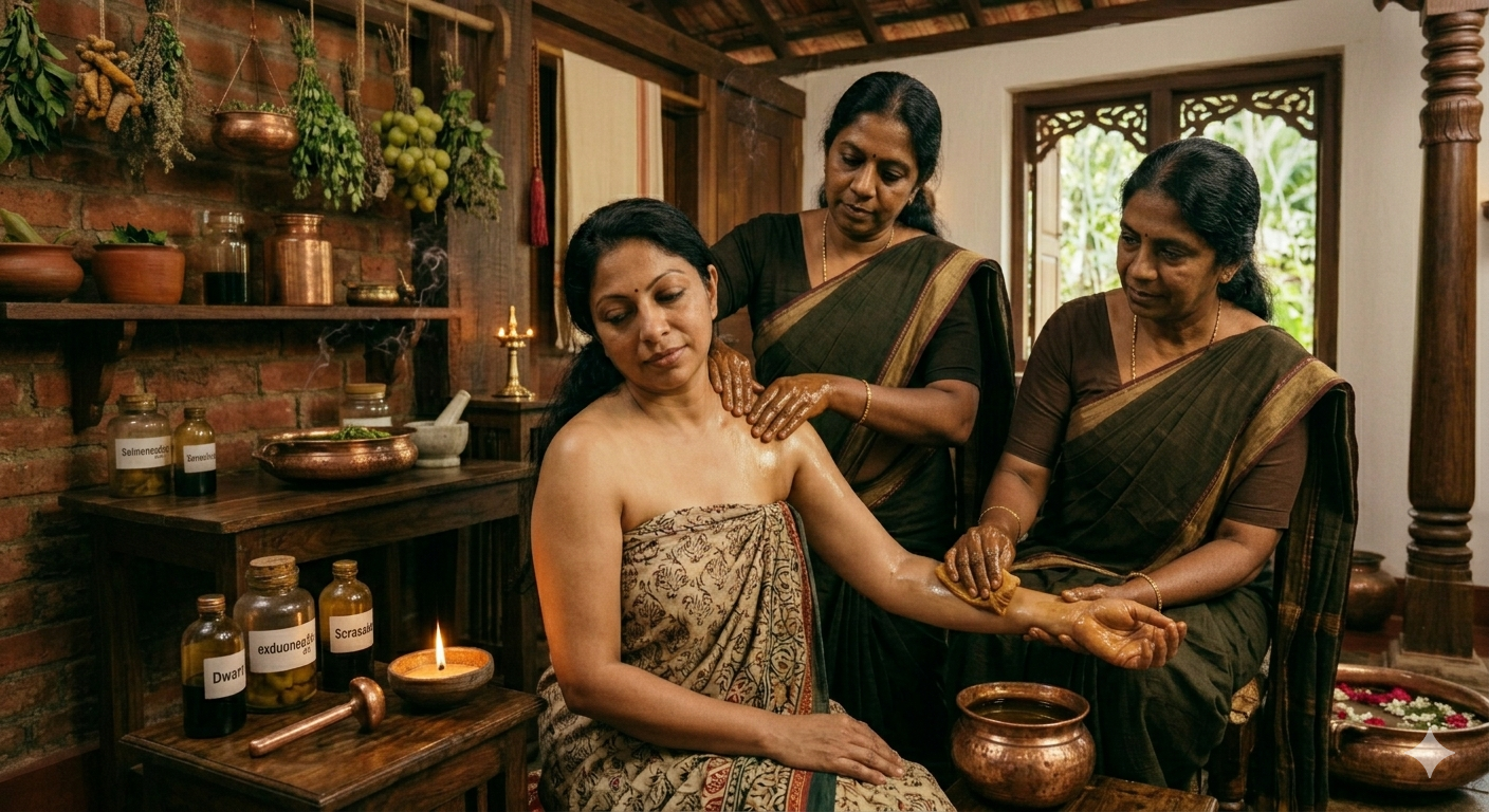 Ayurvedic Shoulder Tension Release Therapy