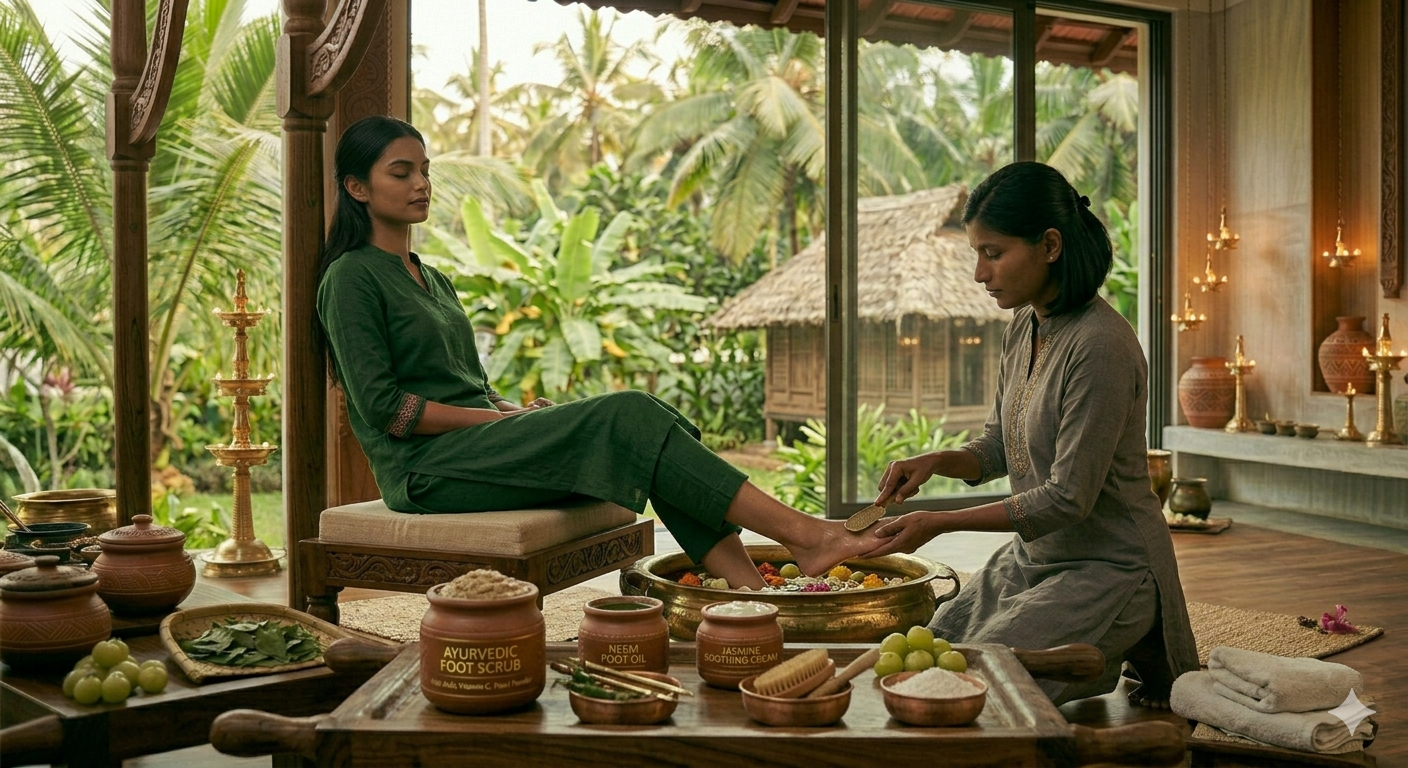Luxury Ayurvedic Pedicure